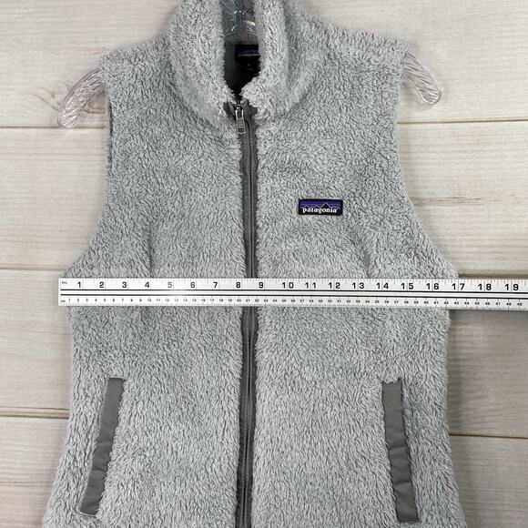 Patagonia Gray Fleece Vest - Picture 6 of 9